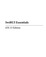 SwiftUI Essentials – iOS 15 Edition