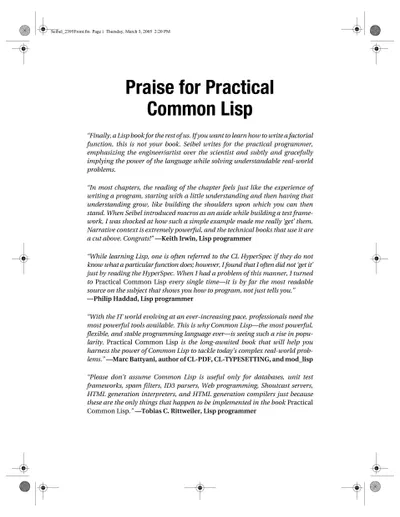 Practical Common Lisp