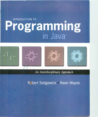 Introduction to Programming in Java: An Interdisciplinary Approach