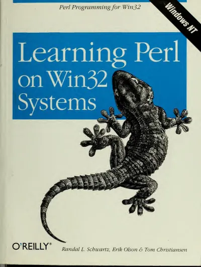 Learning Perl on Win32 Systems