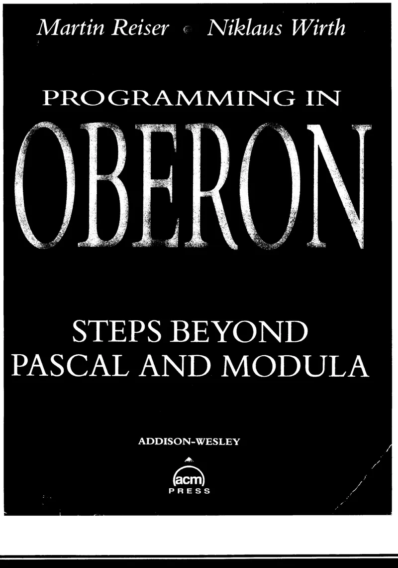 Programming in Oberon