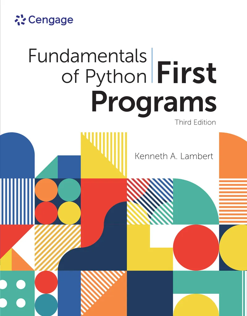 Fundamentals of Python: First Programs, Third Edition