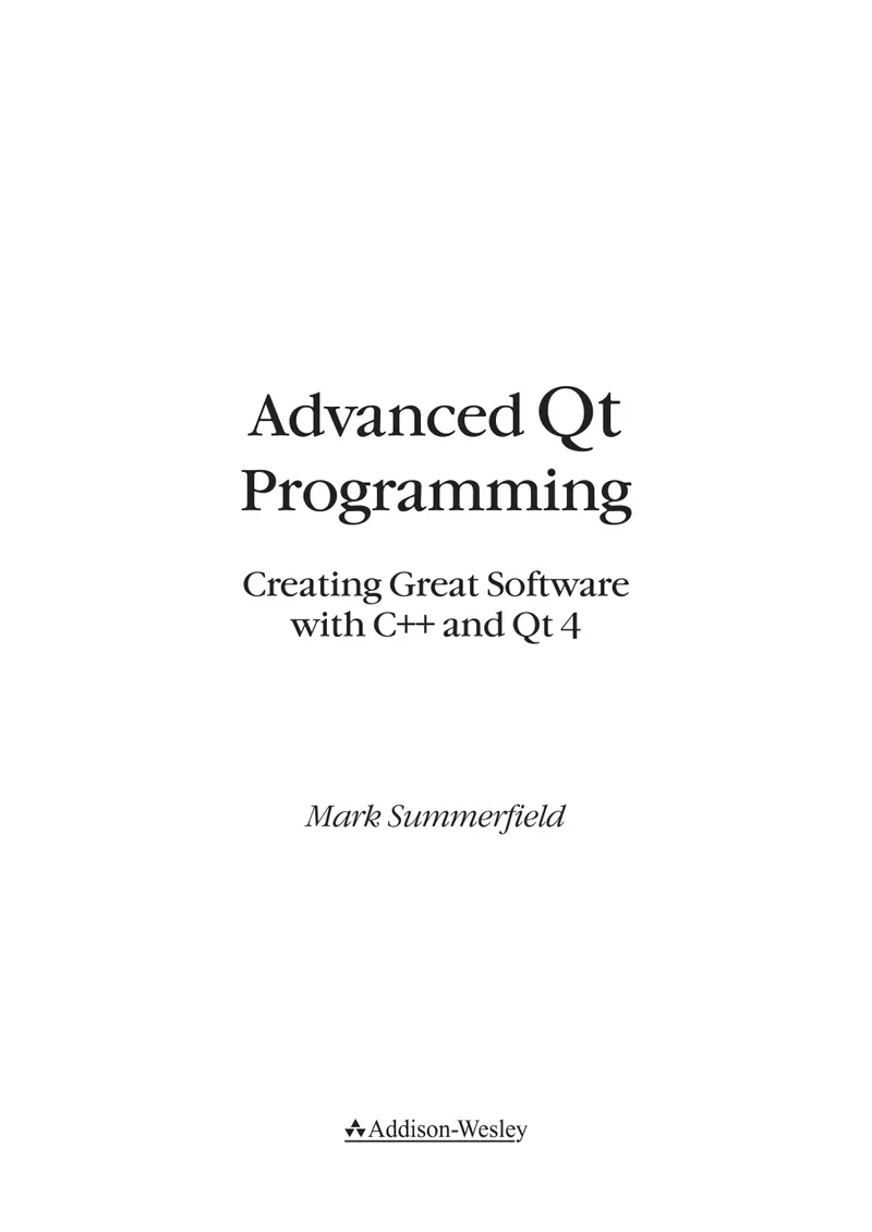 Qt. Профессиональное программирование. Разработка кроссплатформенных приложений на С++