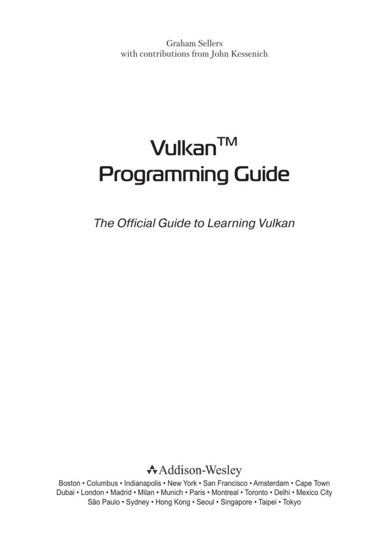 Vulkan. Руководство разработчика