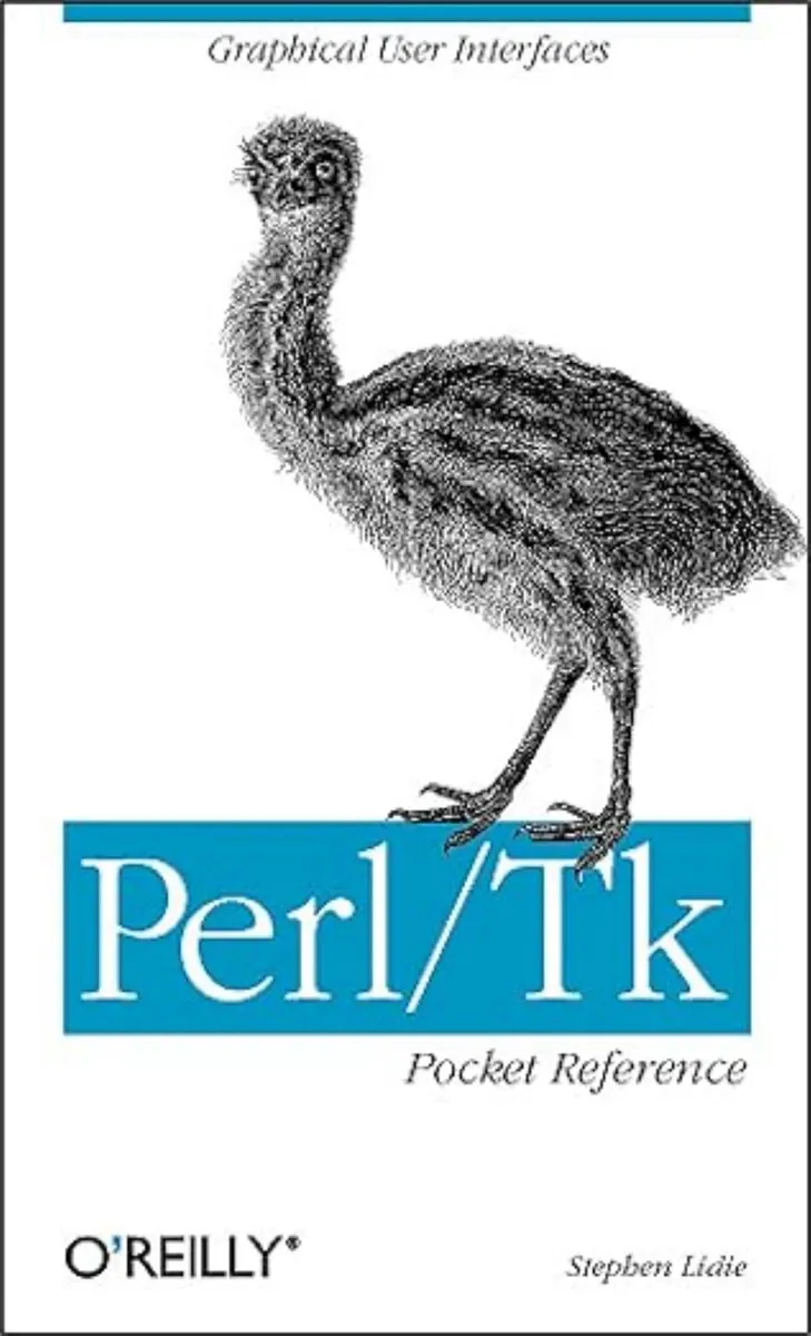 Perl/Tk Pocket Reference for Perl/Tk 800.005 - Perl 5.004 / Tk 8.0