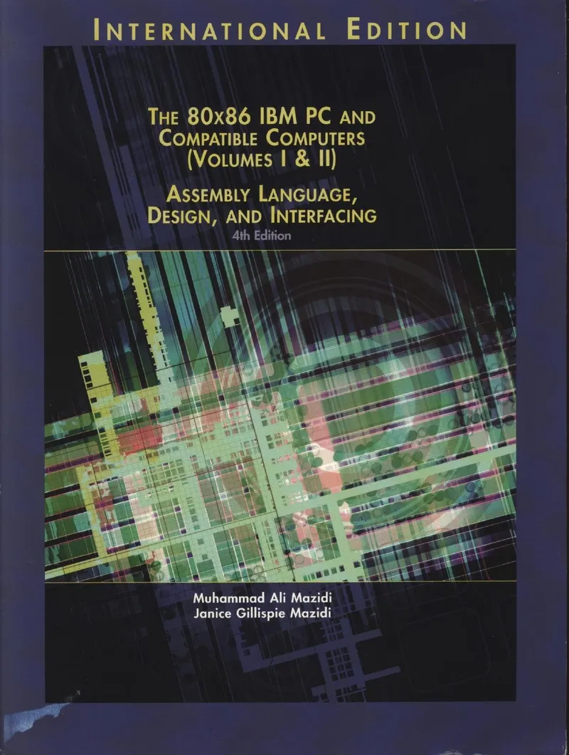 Mazidi M.A. - 80x86 IBM PC and Compatible Computers (Volumes I and II). Assembly Language, Design, and Interfacing - 1995