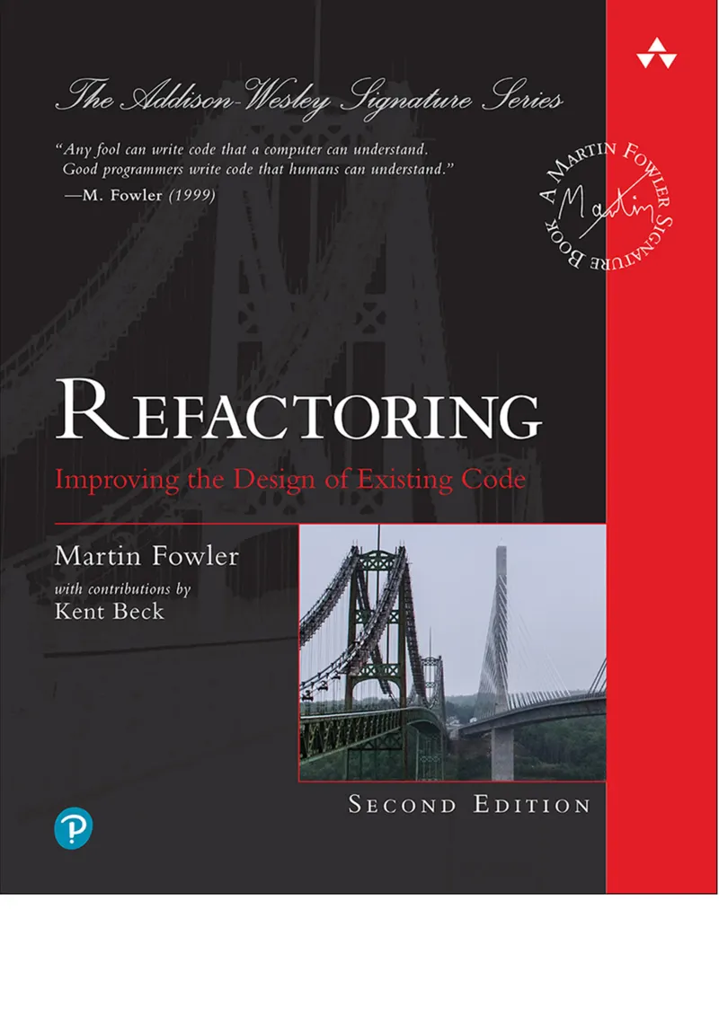 Refactoring: Improving the Design of Existing Code. Second Edition